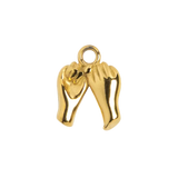 Gold Pinky Promise Charm