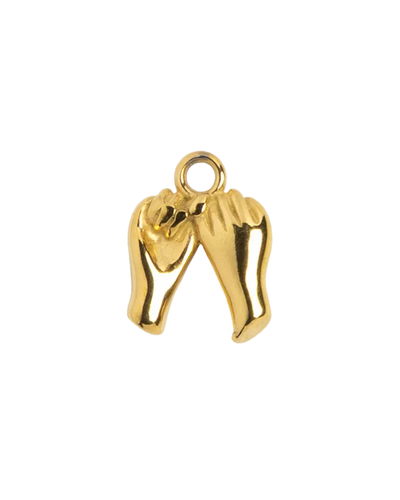 Gold Pinky Promise Charm