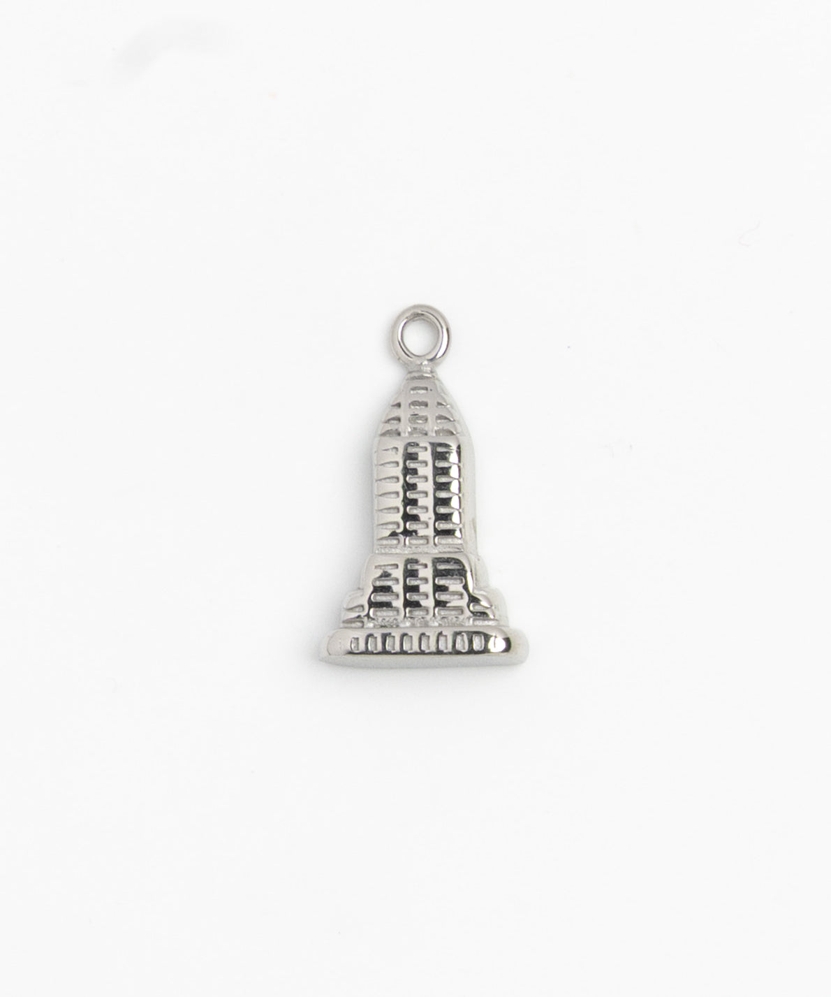 Silver Empire State Building charm