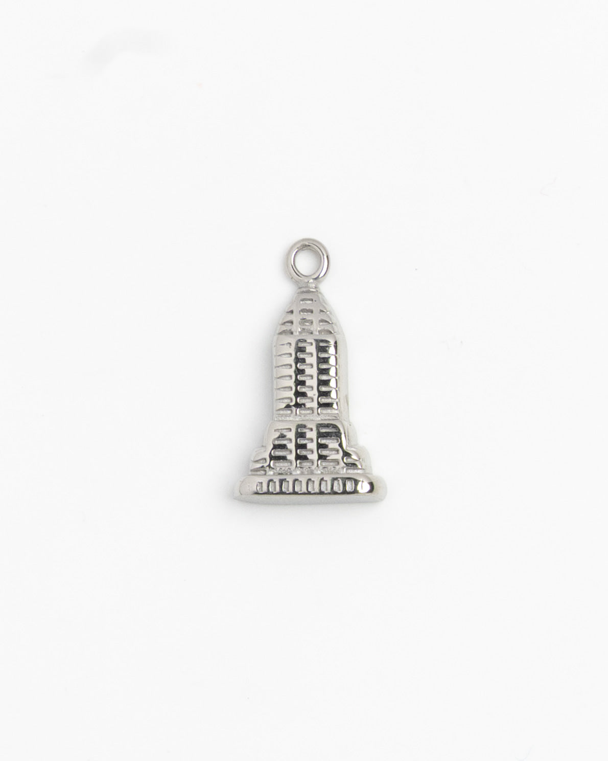 Silver Empire State Building charm