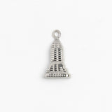 Silver Empire State Building charm