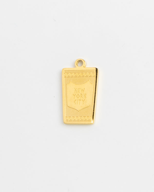New York City Shield Charm
