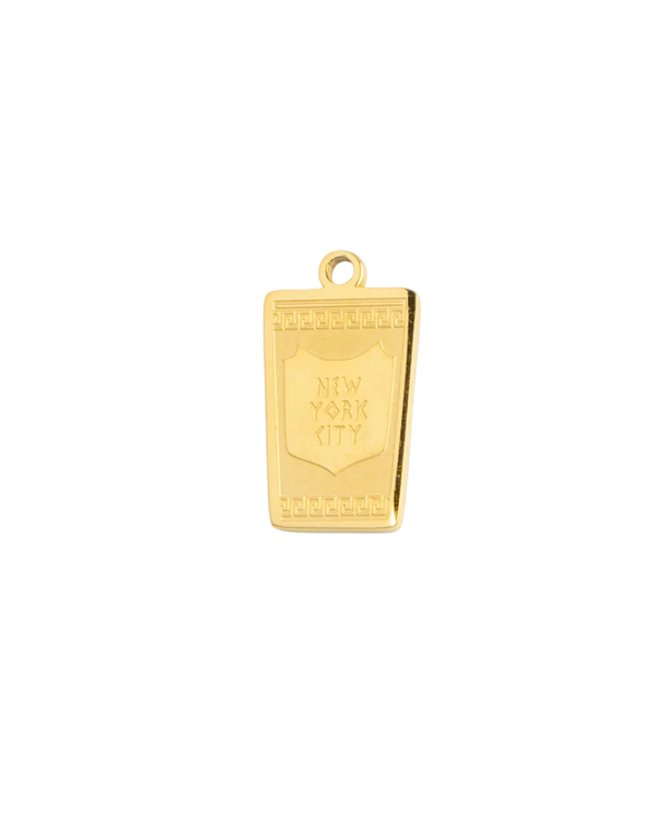 New York City Shield Charm