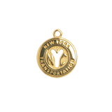 NYC Subway Token Charm