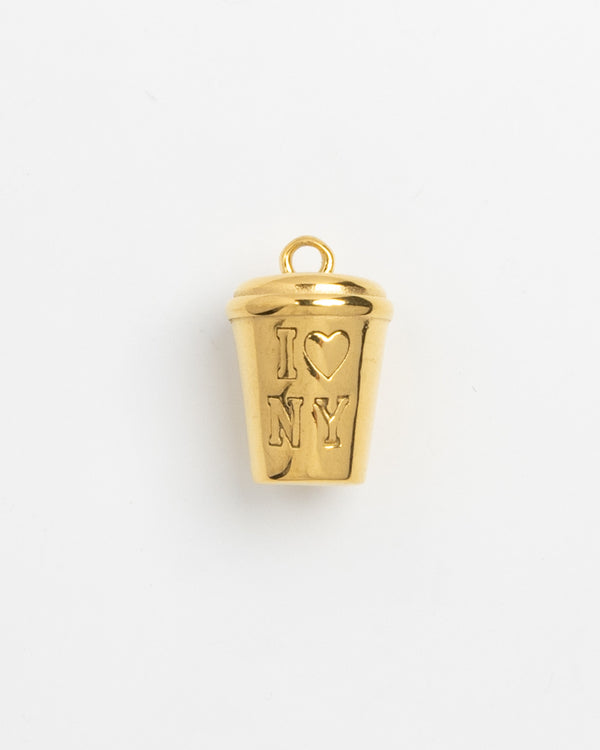 I Heart NY Cup Charm