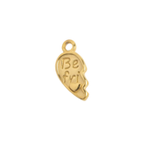Gold Left Best Friends Charm