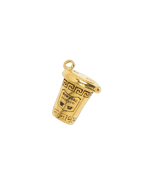 NYC Deli Coffee Cup Charm
