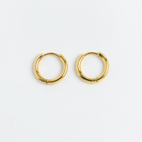 Classic Gold Huggie Hoop Earrings