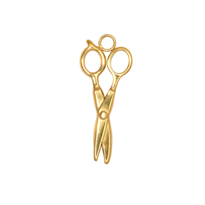Gold scissors