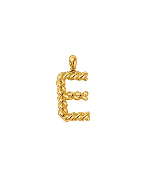 Gold Letter "E"