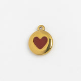 Gold Charm Love Coin
