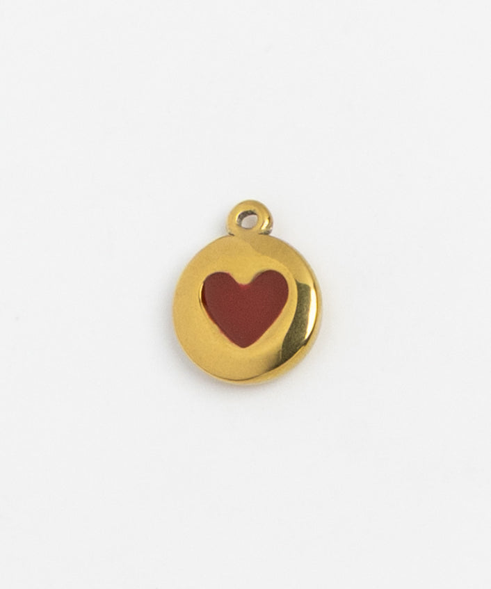 Gold Charm Love Coin