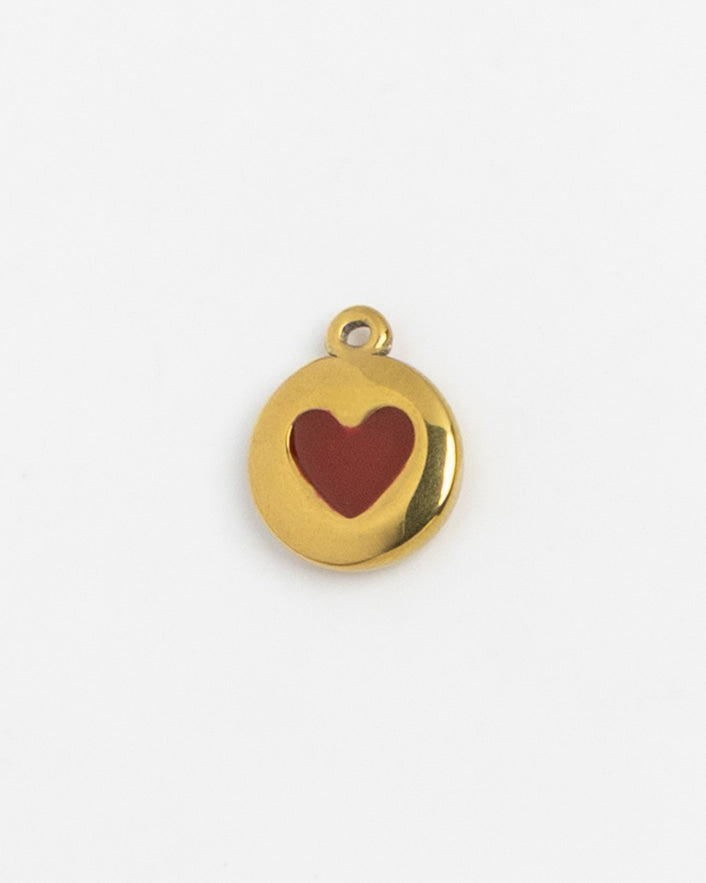 Gold Charm Love Coin