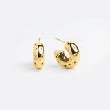 Mirella Earrings - 18k Gold Plated Hoop Earrings
