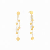 Stella Earrings - Disc Tassel Bohemian Earrings