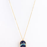 Amira Necklace - Zircon Colorful Tarot Card Necklace