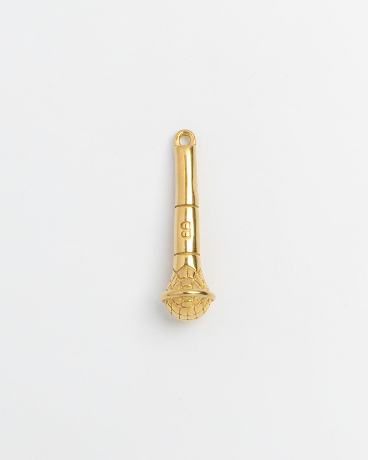 Gold Charm Microphone