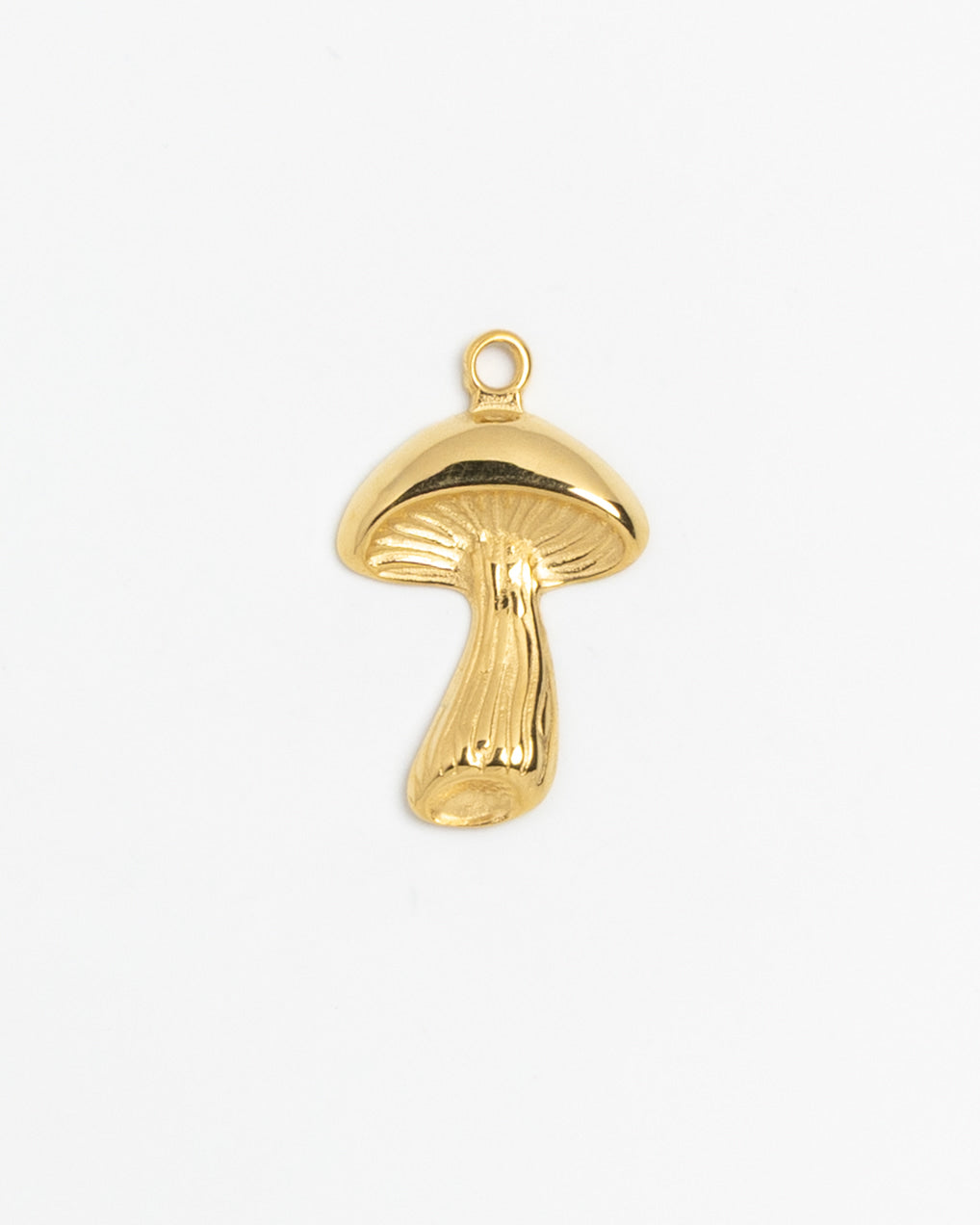 Gold Charm Crystal Mushroom