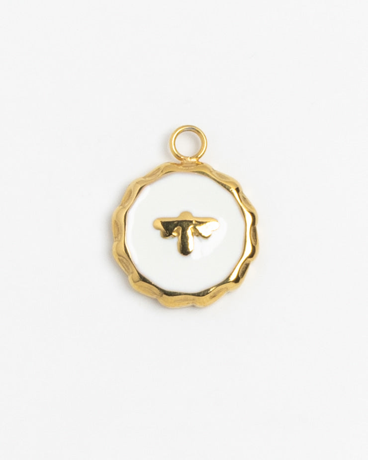 Gold Charm Dove Coin