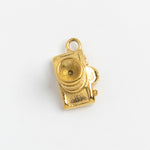 Gold Charm Astronaut