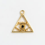 Gold Charm Evil Eye