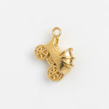 Gold Charm Baby Stroller