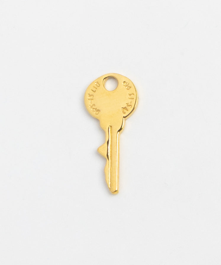 Gold Charm Key