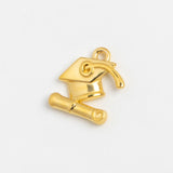 Gold Charm Diploma Scroll