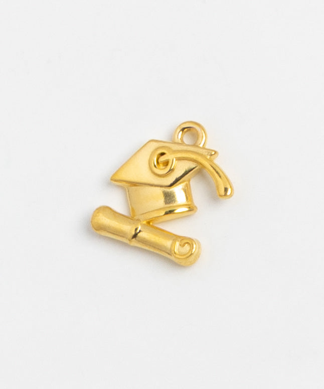 Gold Charm Diploma Scroll
