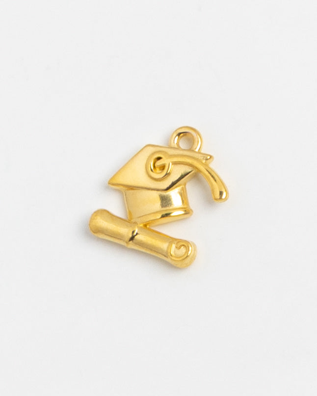 Gold Charm Diploma Scroll