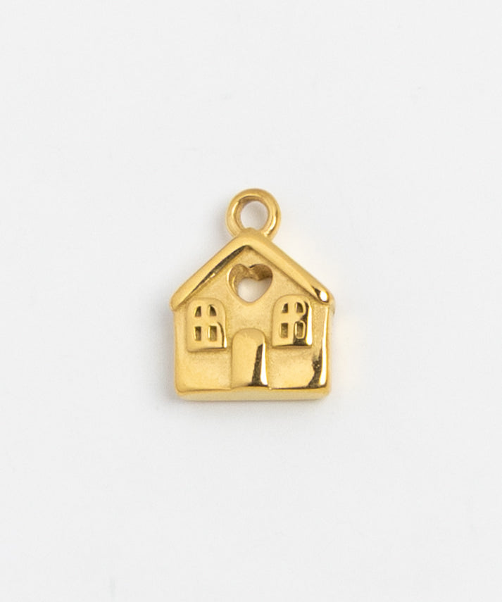 Gold Charm Home Heart