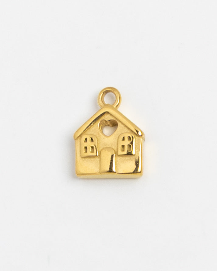 Gold Charm Home Heart