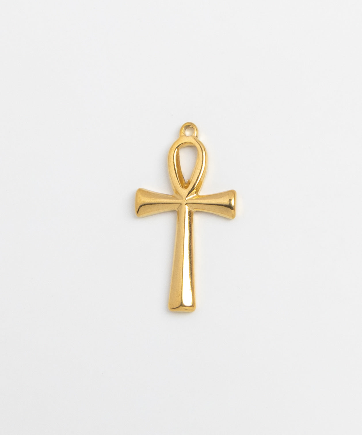 Gold Charm Ankh Cross