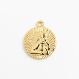 Gold Angel Pendant