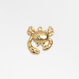 Gold Charm Crab