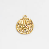 Gold Charm Sand Dollar