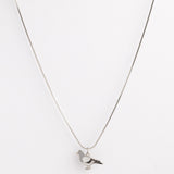 Silver Pigeon Necklace